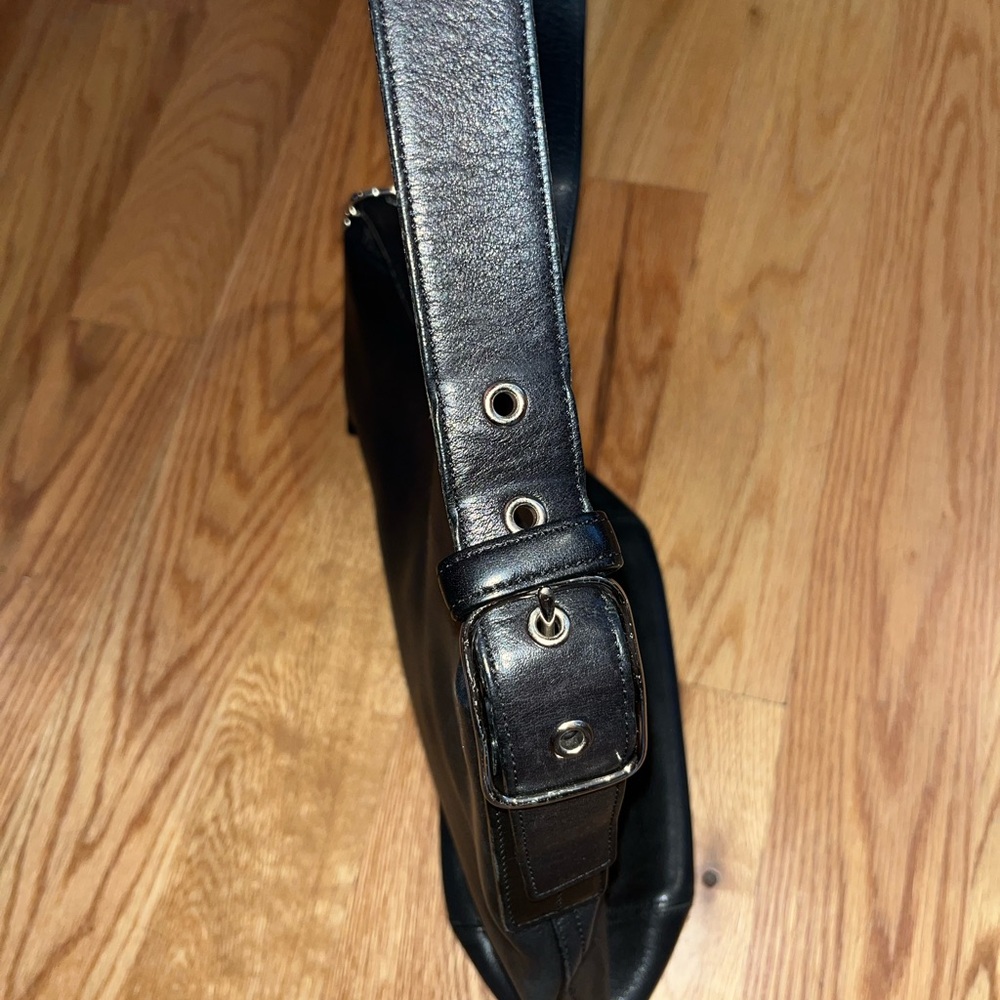 Coach black leather vintage bag - Picture 5 of 5